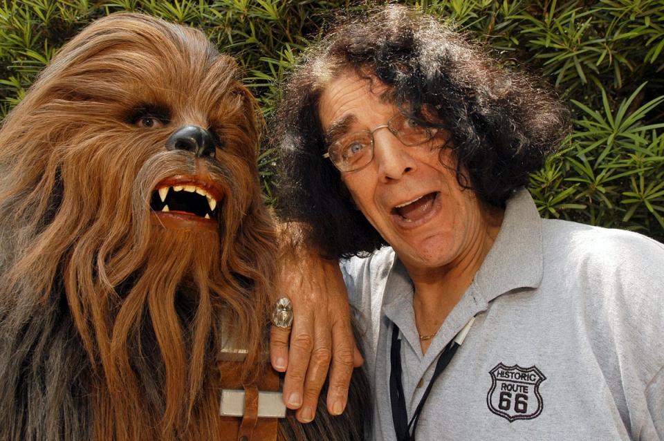 Actor Peter Mayhew, who played Chewbacca in the