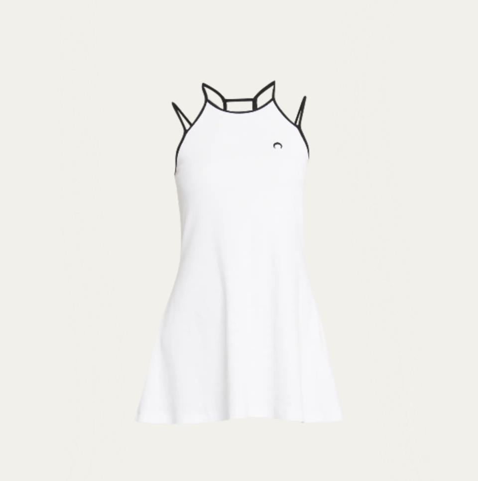 Double Strap Tennis Mini Dress