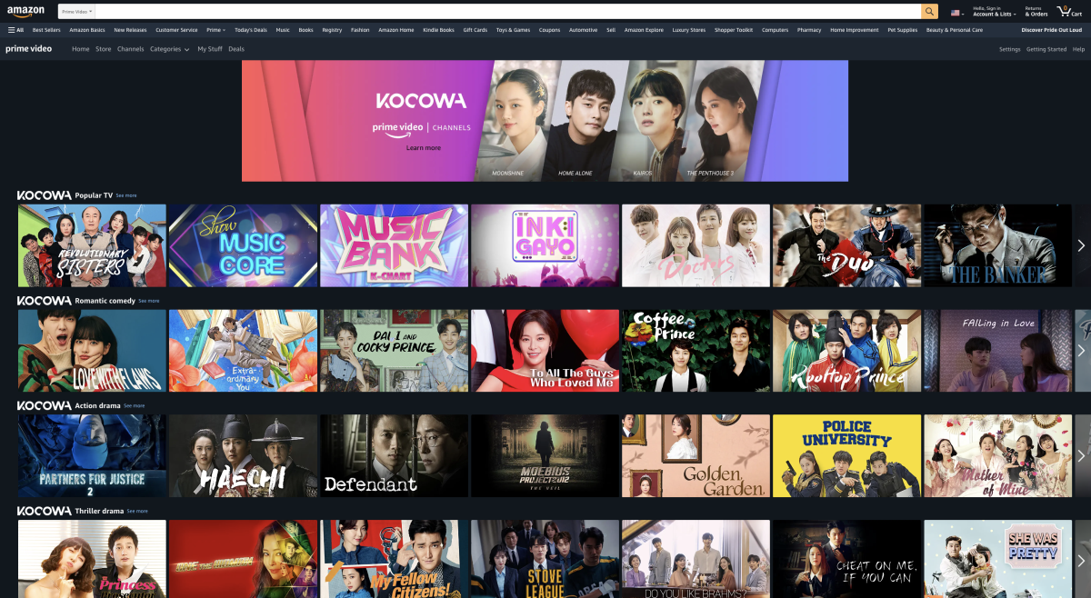 Korean Content Streamer Kocowa Brings K-pop, K-drama And Film Library To  Amazon Prime Video