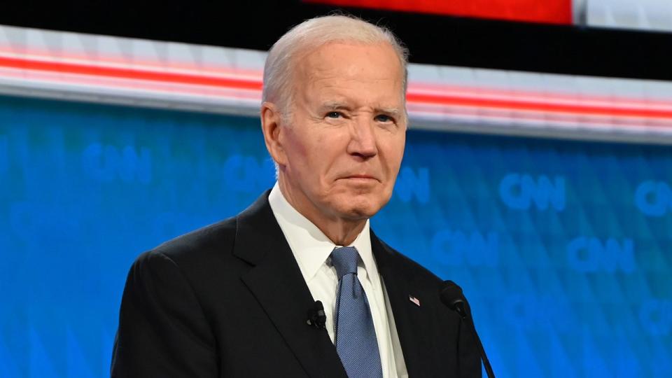 President Biden at the debate