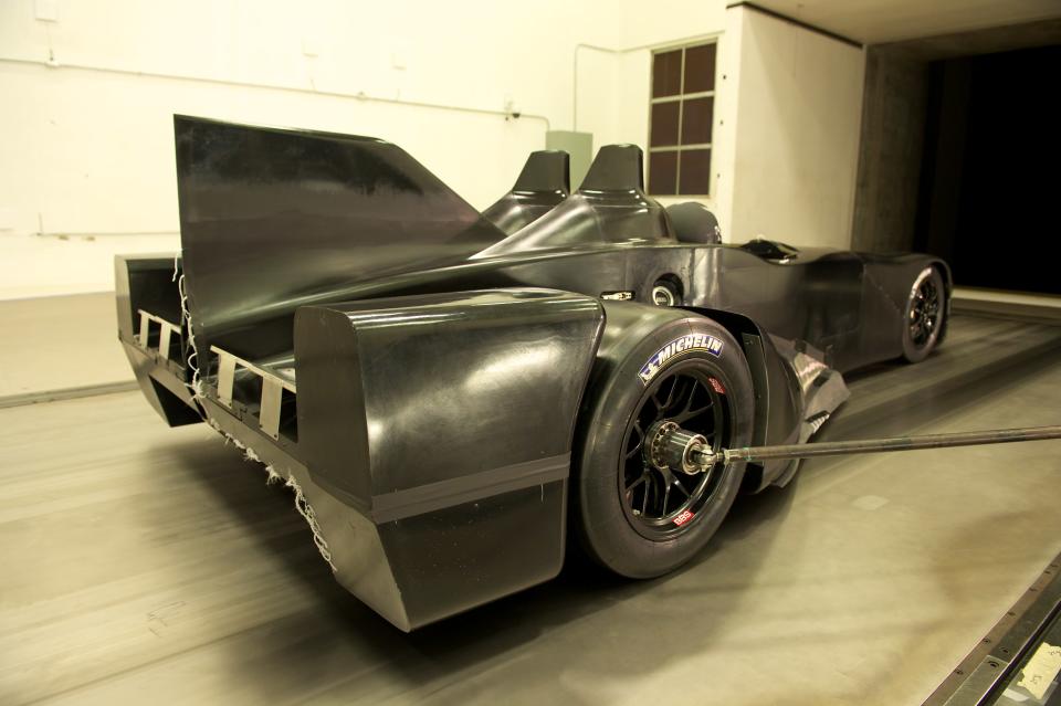 Built by a consortium of racing firms and suppliers headed by designer Ben Bowlby and endurance racing backer Don Panos, the DeltaWing was created as a possible alternative to IndyCars. When Indy racing decided to stick with a more traditional design, the DeltaWing's backers looked for other opportunities to prove their concept.