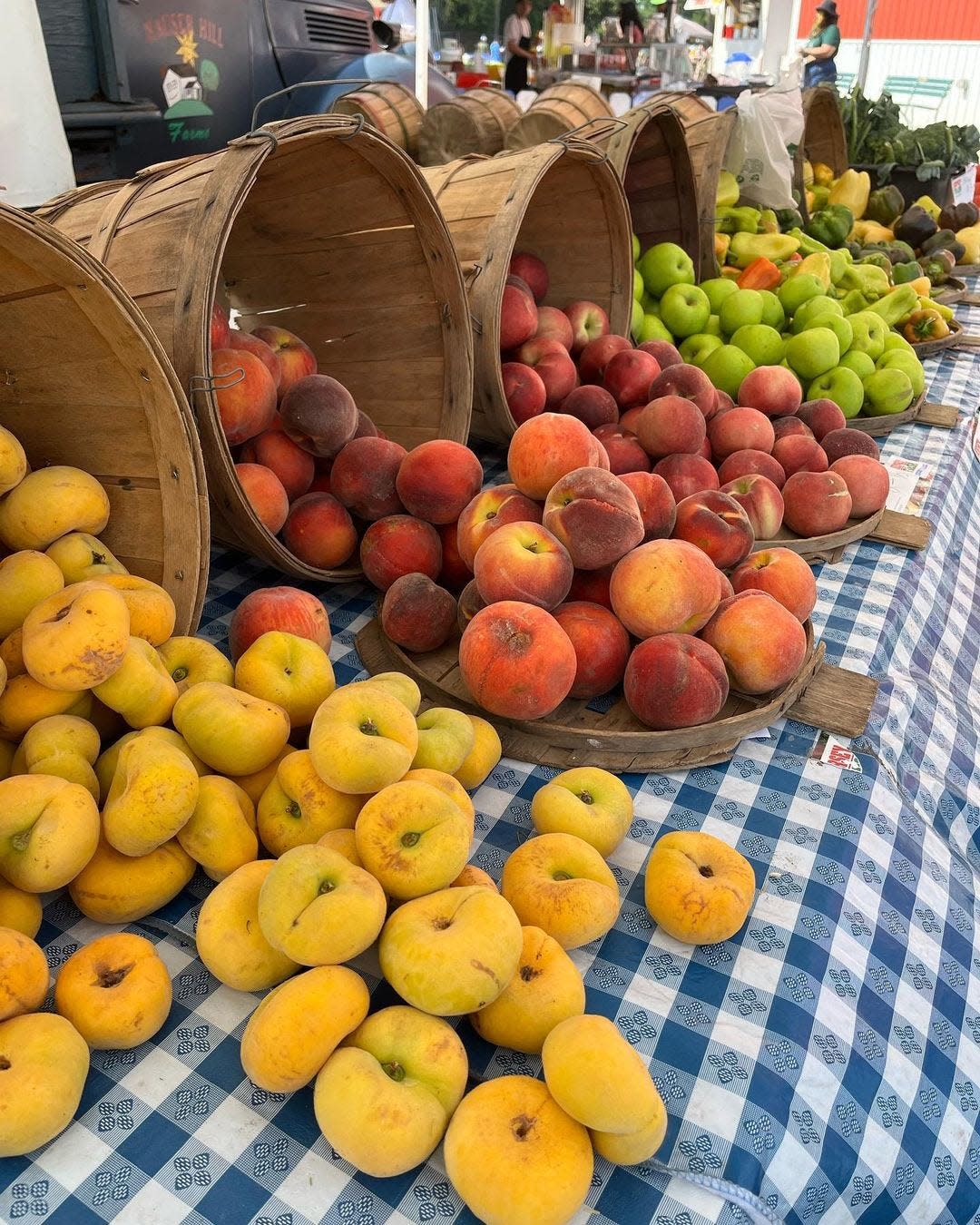 Freshly picked produce from Hauser Hill Farms in Old Bridge, which will be a vendor at the Highlands and Red Bank farmers markets this year.