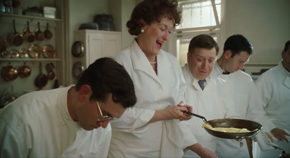 Meryl Streep as Julia Child in the 2009 film ‘Julie & Julia’ (YouTube/Sony Pictures Entertainment)