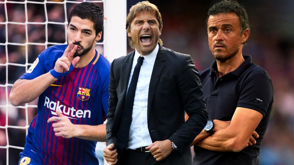 Transfer targets: Luis Suarez is wanted by Antonio Conte’s successor, Luis Enrique