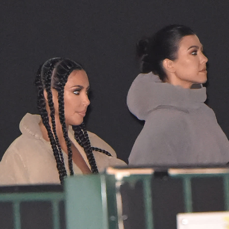 Kim et Kourtney Kardashian