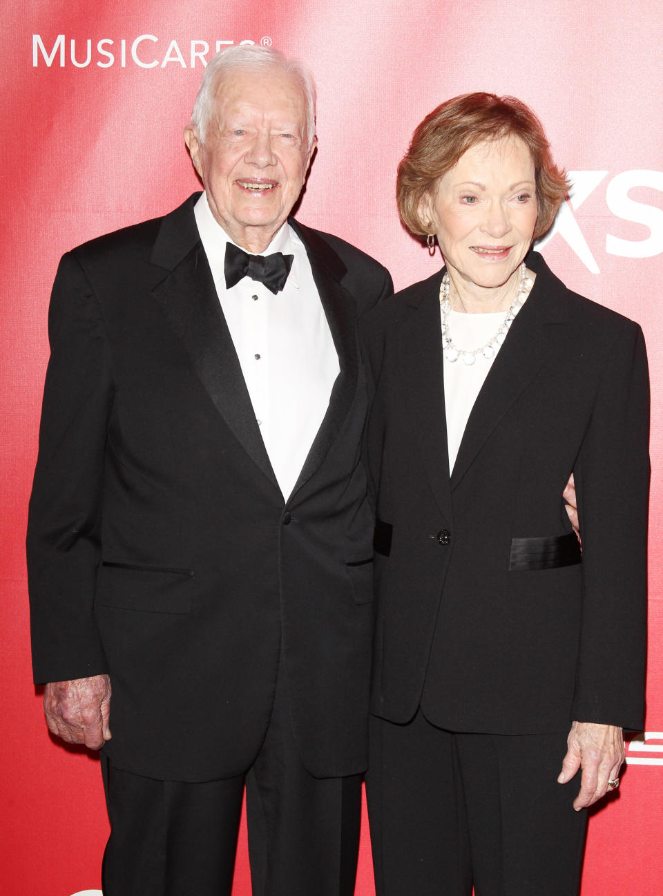 Carter and former first lady Rosalynn Carter. Image via Getty Images. 