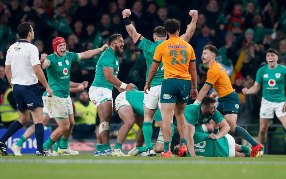 Ireland 13 Australia 10 - Peter Morrison/AP