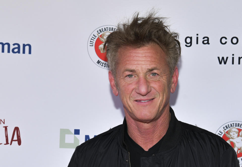 Sean Penn attends an event to benefit Australia wildfire relief efforts on March 08, 2020. (Photo by Rodin Eckenroth/Getty Images)