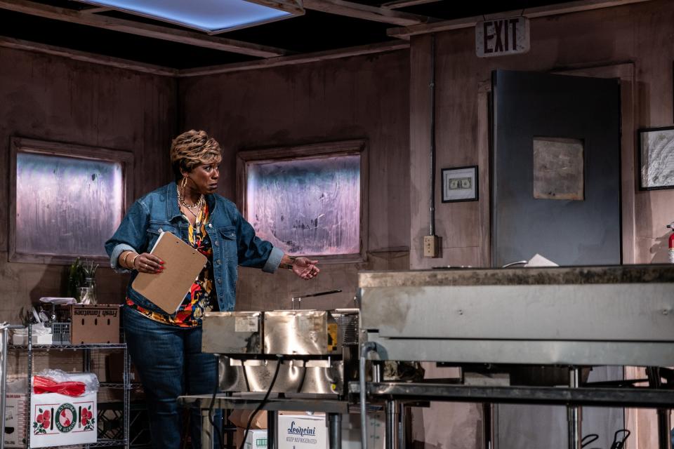 Kelli Crump in Lynn Nottage's "Clyde's," running through June 2, 2024 at Detroit Public Theatre.