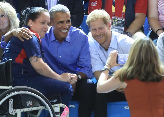 Barack Obama and Prince Harry