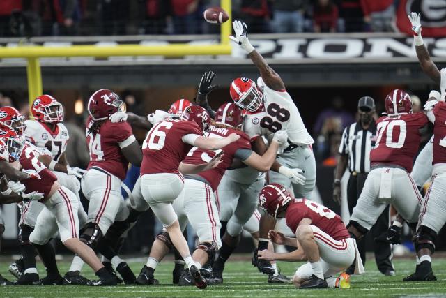 Georgia ends college football title drought by beating Alabama