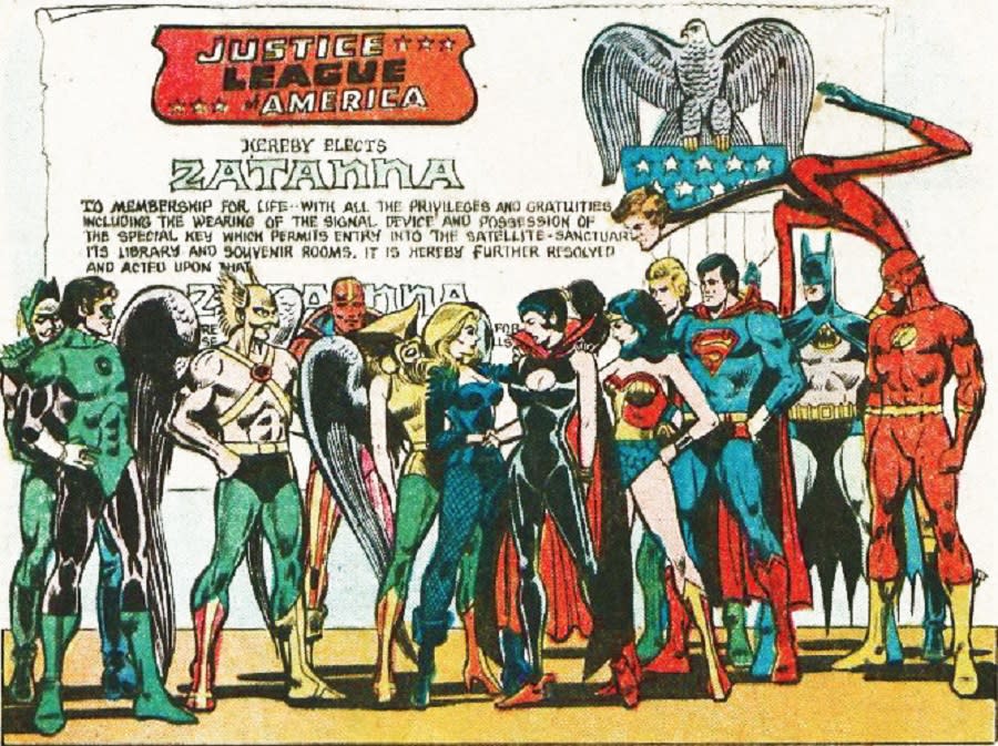 Zatanna officially joins the JLA as their 18th member in Justice League of America #161 in 1978.