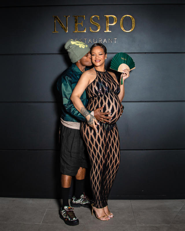 Rihanna Wears Gucci x Balenciaga For Date Night