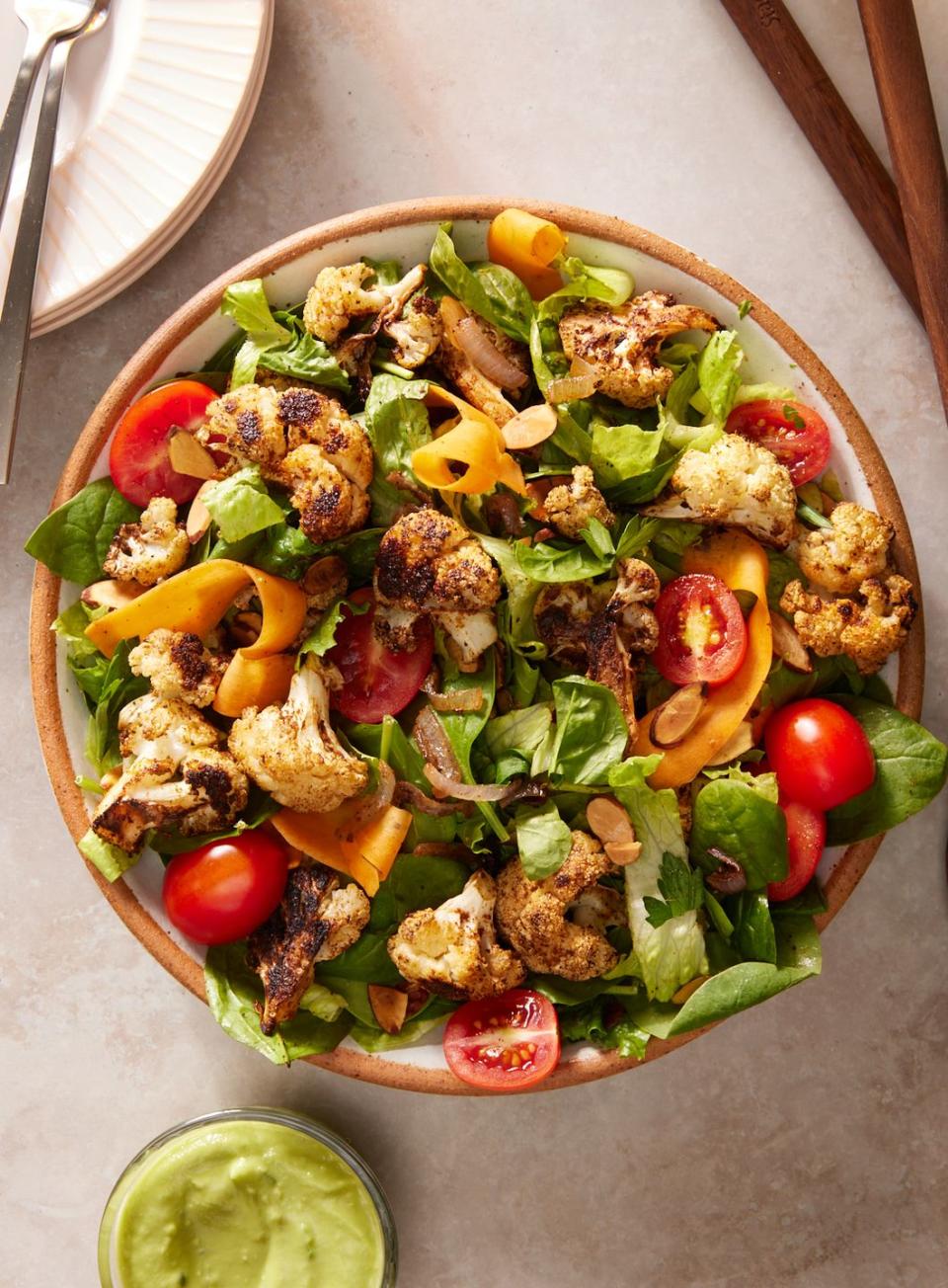 Roasted Cauliflower Salad