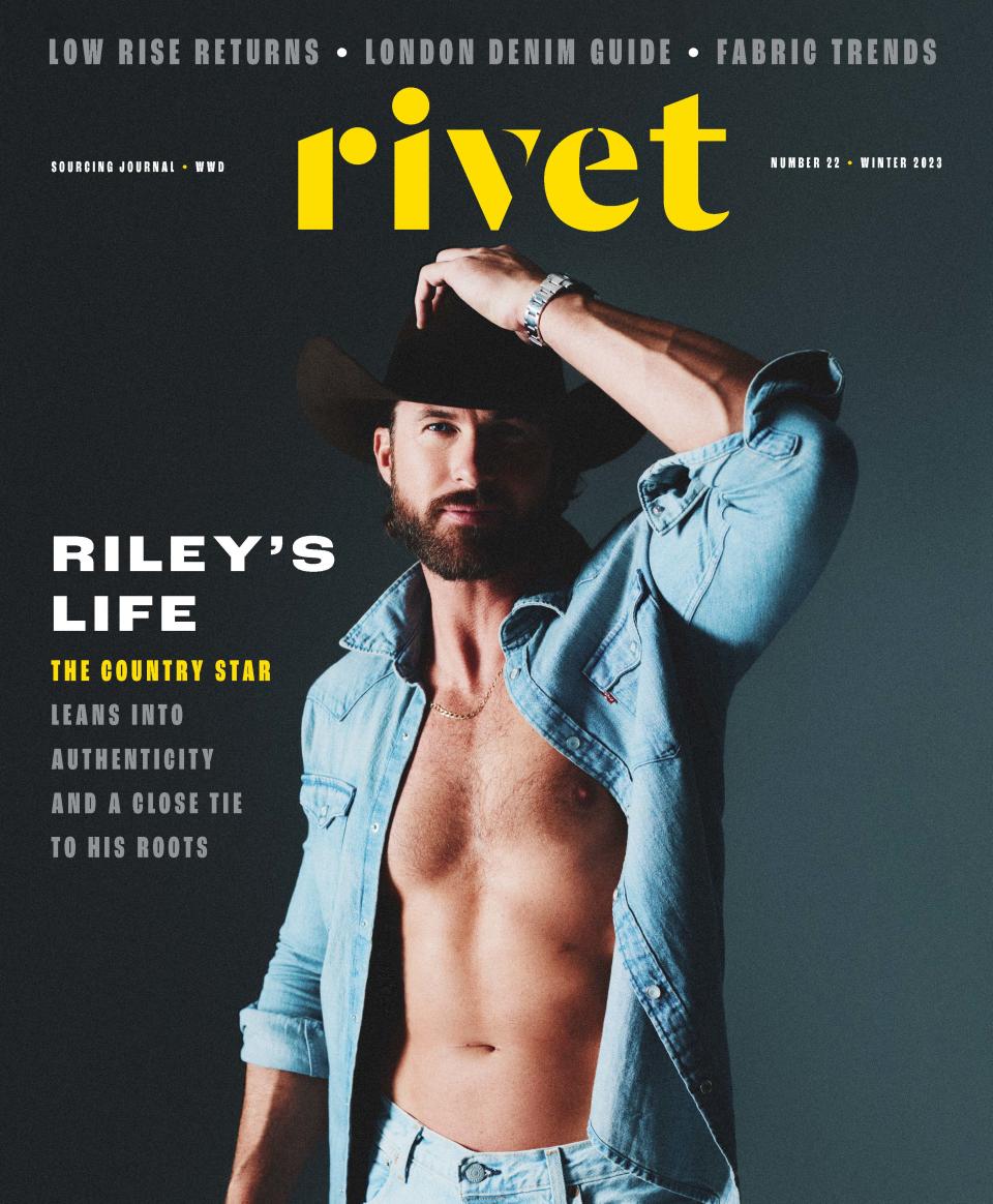 Rising country music star Riley Green as the cover story