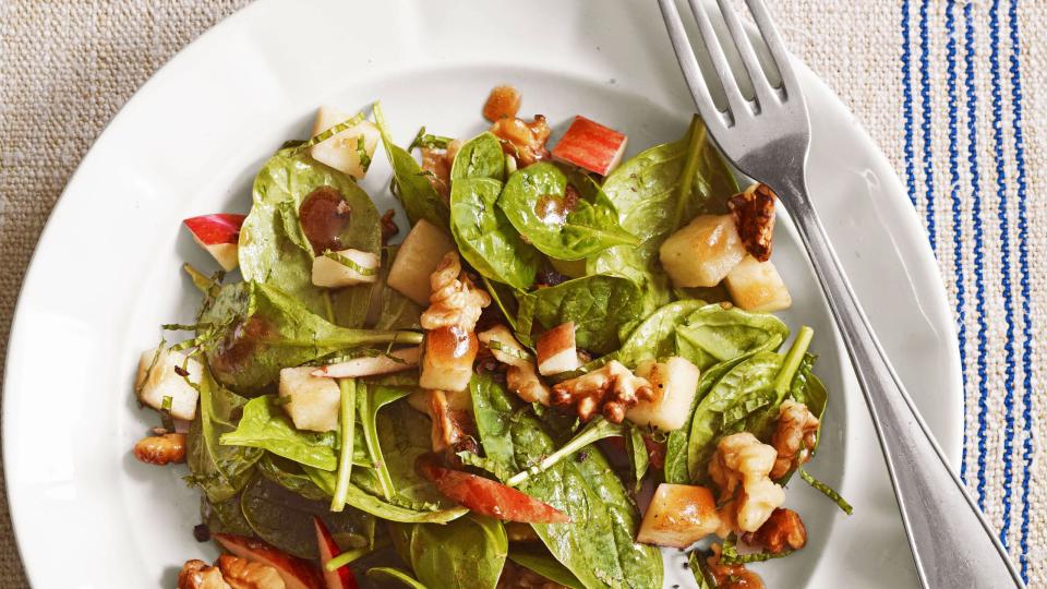 applewalnut spinach salad