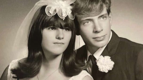 PHOTO: A wedding photo of from the 1960s of Patricia Ann Tucker and a previous h (Granby Police Dept handout)