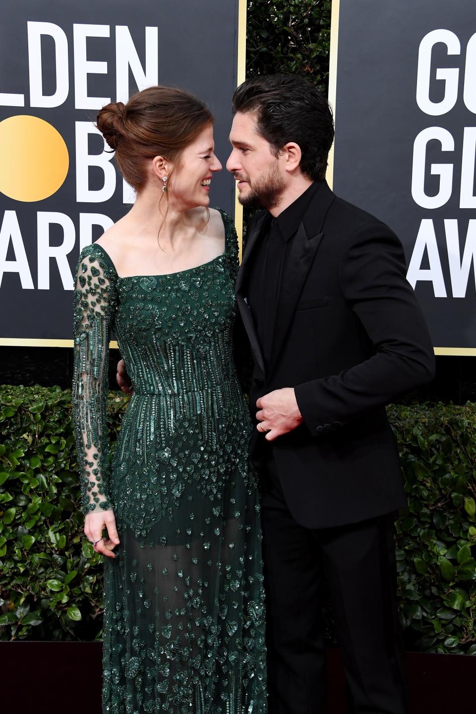 Kit Harington and Rose Leslie