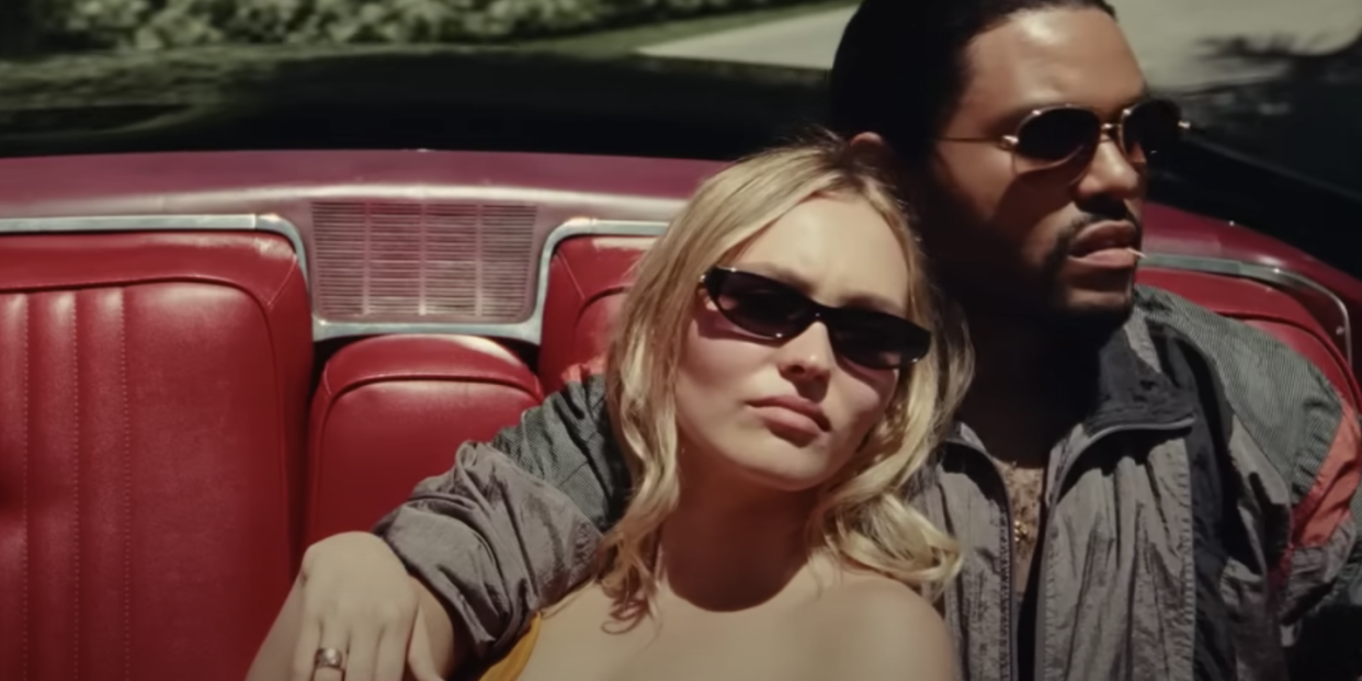 lily rose depp and the weekend in a car