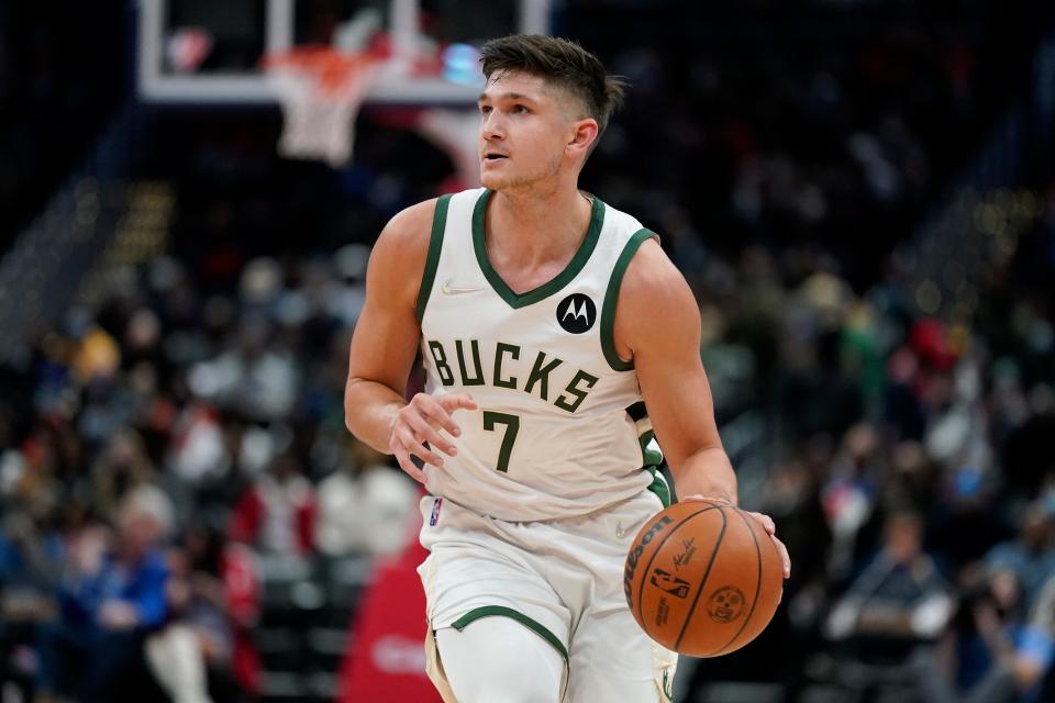 Milwaukee Bucks guard Grayson Allen was suspended one game by the NBA for his flagrant 2 foul against the Chicago Bulls' Alex Caruso on Friday.