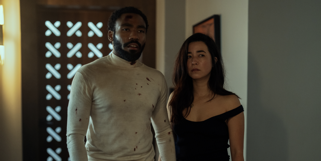 donald glover and maya erskine