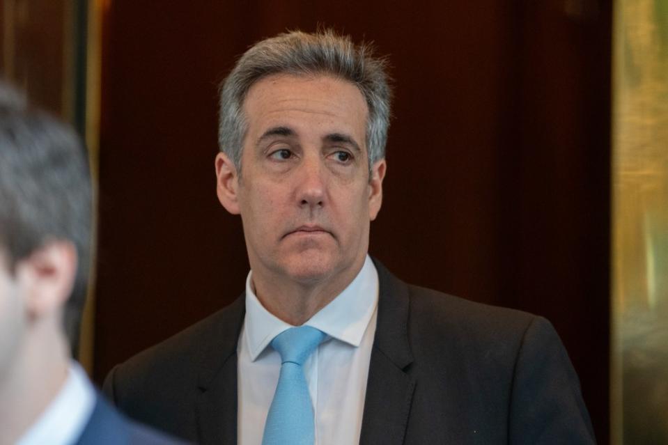 Michael Cohen told jurors about the moment when he finally decided to stop “lying” for Donald Trump. Getty Images