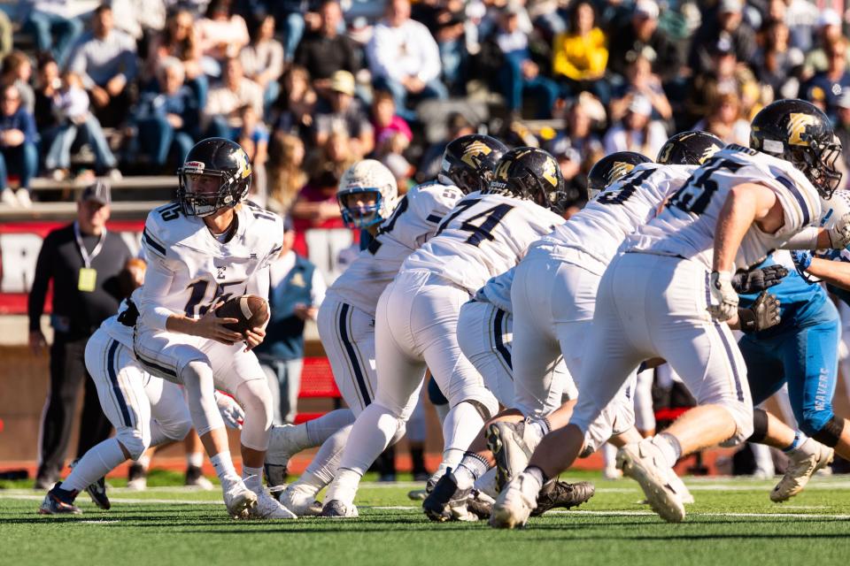 Beaver High School plays Enterprise High School in the 1A football state championship at Southern Utah University in Cedar City on Saturday, Nov. 11, 2023. | Megan Nielsen, Deseret News