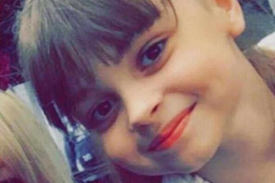 Saffie Roussos, 8, who died in the Manchester Arena bombing in 2017