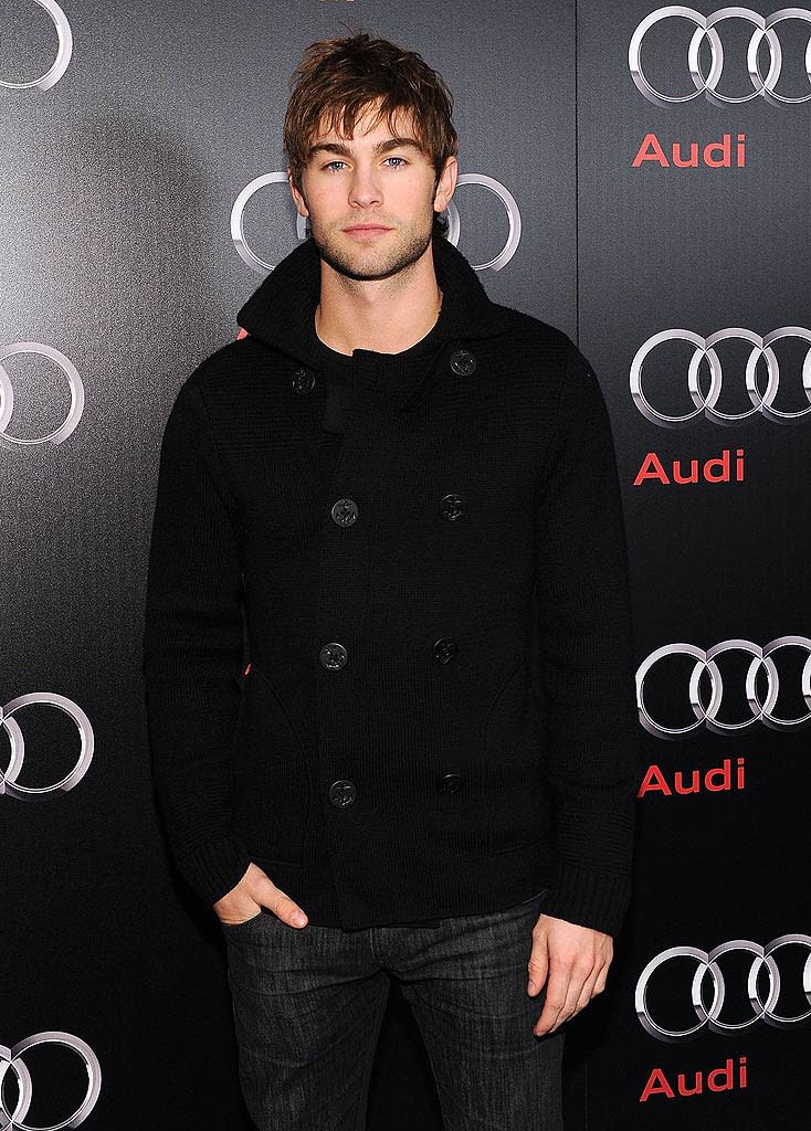 Chace Crawford Super Bowl Prty