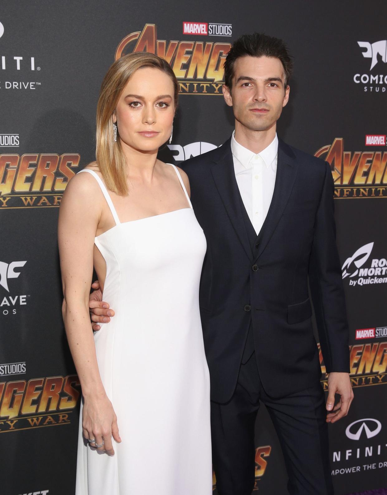 “Captain Marvel” star Brie Larson and her fiance of two years, musician Alex Greenwald, have ended their relationship. The couple, who first began dating over five years ago, got engaged in May 2016. The couple then kept their wedding plans hush-hush.