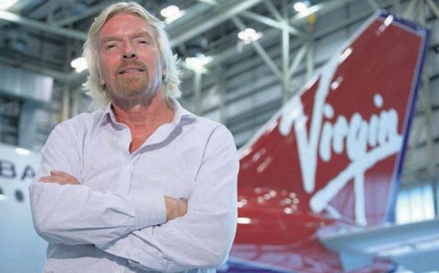 Richard Branson Remembers Virgin Atlantic's First Flight 38 Years  Ago—Including How Much Champagne Was Drunk