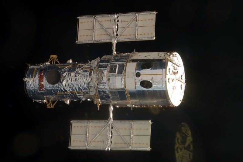 The Hubble Space Telescope (seen from space shuttle Atlantis in 2009) had six new gyros installed during the fifth and final space shuttle servicing mission in 2009. As of now, three of those gyros remain operational, including the one that was unstable. File Photo courtesy of NASA