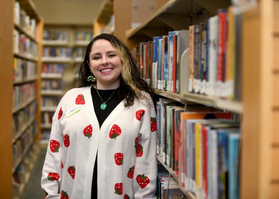 Amber Ollis serves as the community engagement librarian at the North Canton Public Library and also coordinates senior events at the North Canton Civic Center.