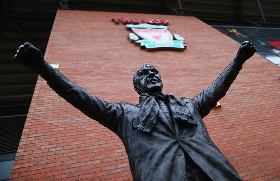 Klopp may well end up with a staute at Anfield, just like one of his predecessors Bill Shankly (Getty Images)