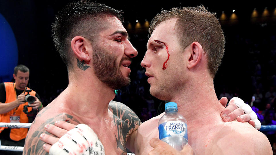 Michael Zerafa is still filthy about the manner in which he lost a 2019 fight against Jeff Horn. Pic: Getty