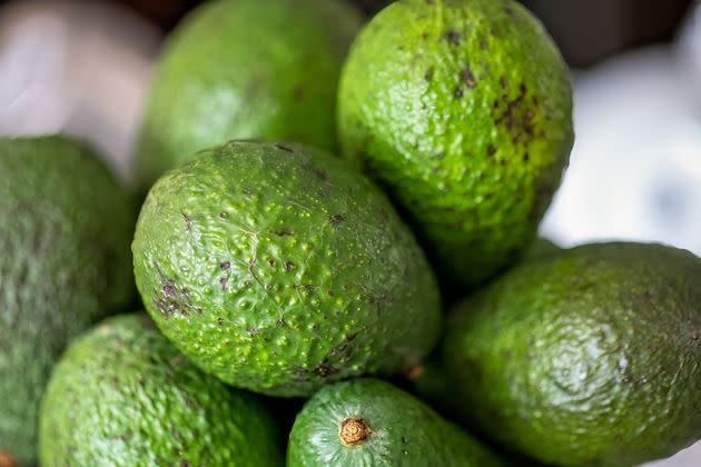 Lenticel damage to the avocado's skin can sometimes increase the risk of rot, but is often purely cosmetic.