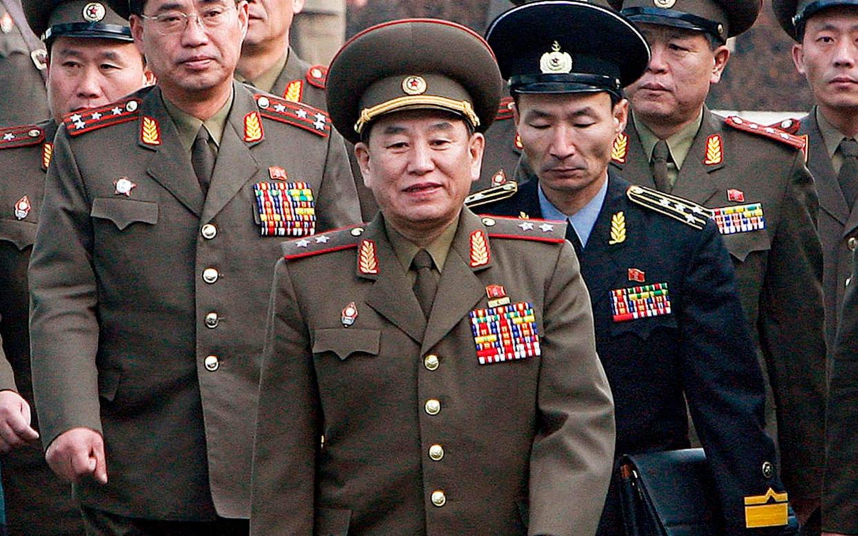 General Kim Yong-chol previously oversaw the regime’s clandestine intelligence agency - AFP