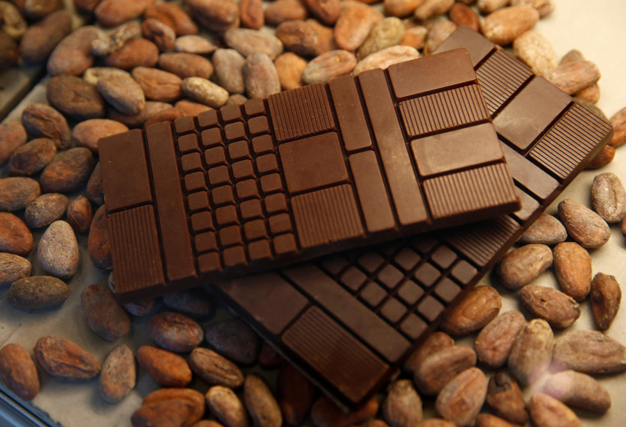 Schokolade geht immer: Als beliebtes Nahrungsmittel und an der Börse (Foto: REUTERS/Kim Kyung-Hoon)
