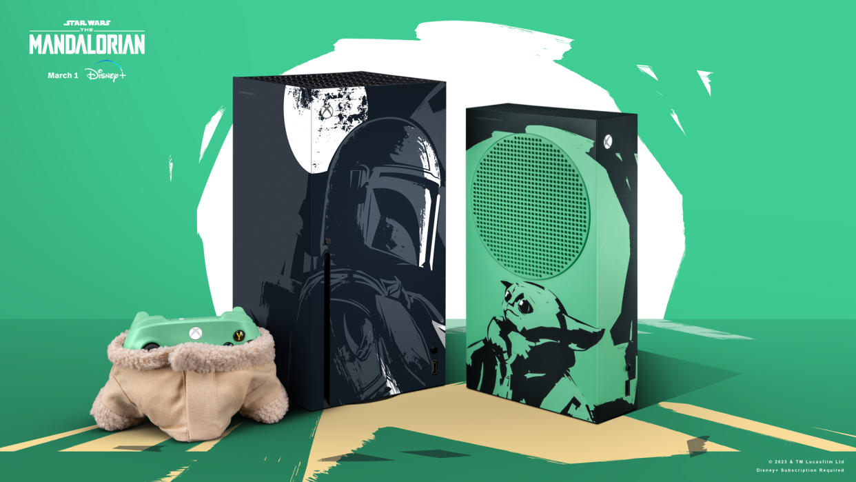 The Mandalorian and Xbox join forces for new Grogu-themed merch. (Photo: Courtesy of Microsoft)