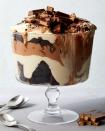 <p>By putting our own spin on the classic, decadent <a href="https://www.delish.com/cooking/g1779/quick-easy-chocolate-desserts/" rel="nofollow noopener" target="_blank" data-ylk="slk:chocolate dessert;elm:context_link;itc:0;sec:content-canvas" class="link ">chocolate dessert</a>, we turned this triple-chocolate <a href="https://www.delish.com/holiday-recipes/christmas/g3090/trifle-recipes/" rel="nofollow noopener" target="_blank" data-ylk="slk:trifle;elm:context_link;itc:0;sec:content-canvas" class="link ">trifle</a> into a serious showstopper. It’s a great make-ahead, <a href="https://www.delish.com/cooking/recipe-ideas/g2887/138-no-bake-desserts/" rel="nofollow noopener" target="_blank" data-ylk="slk:no-bake dessert;elm:context_link;itc:0;sec:content-canvas" class="link ">no-bake dessert</a> for larger celebrations and dinner parties, because it's guaranteed to satisfy everyone, whether they’re chocolate skeptics or full-blown lovers. </p><p>Get the <strong><a href="https://www.delish.com/cooking/recipe-ideas/a44588/triple-chocolate-trifle-recipe/" rel="nofollow noopener" target="_blank" data-ylk="slk:Triple-Chocolate Trifle recipe;elm:context_link;itc:0;sec:content-canvas" class="link ">Triple-Chocolate Trifle recipe</a></strong>. </p>