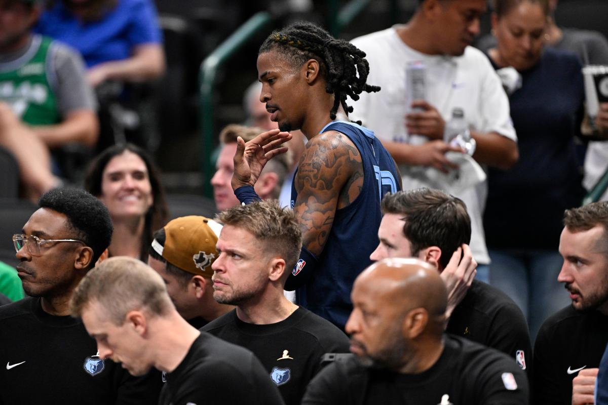 Memphis Grizzlies’ Ja Morant gives a positive update after leaving the game against the Mavs due to injury