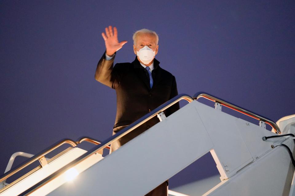 President Joe Biden plans on spending this week focused on passing a pandemic relief bill through Congress.