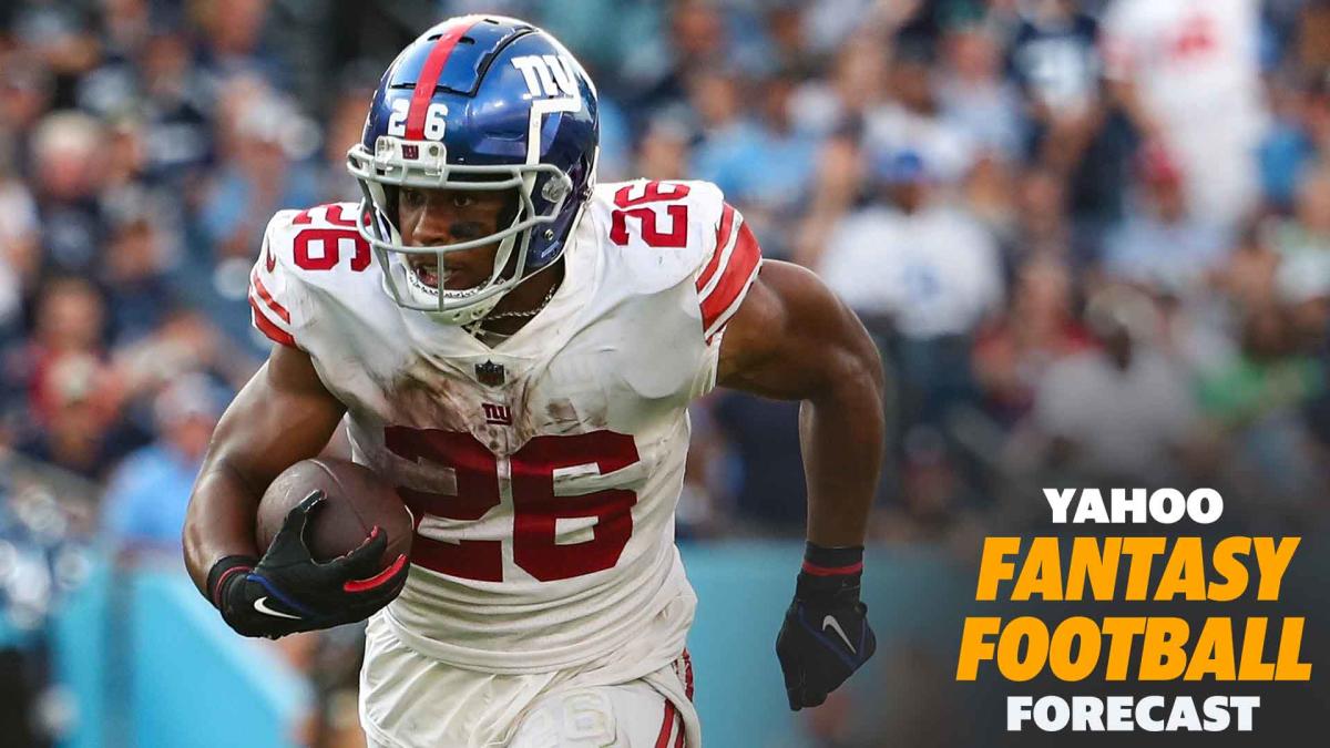 Saquon Barkley’s triumphant return in week 1 I Yahoo Fantasy Football Forecast