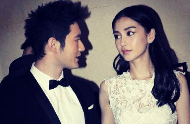 黃曉明與老婆Angelababy。(取自Baby IG)