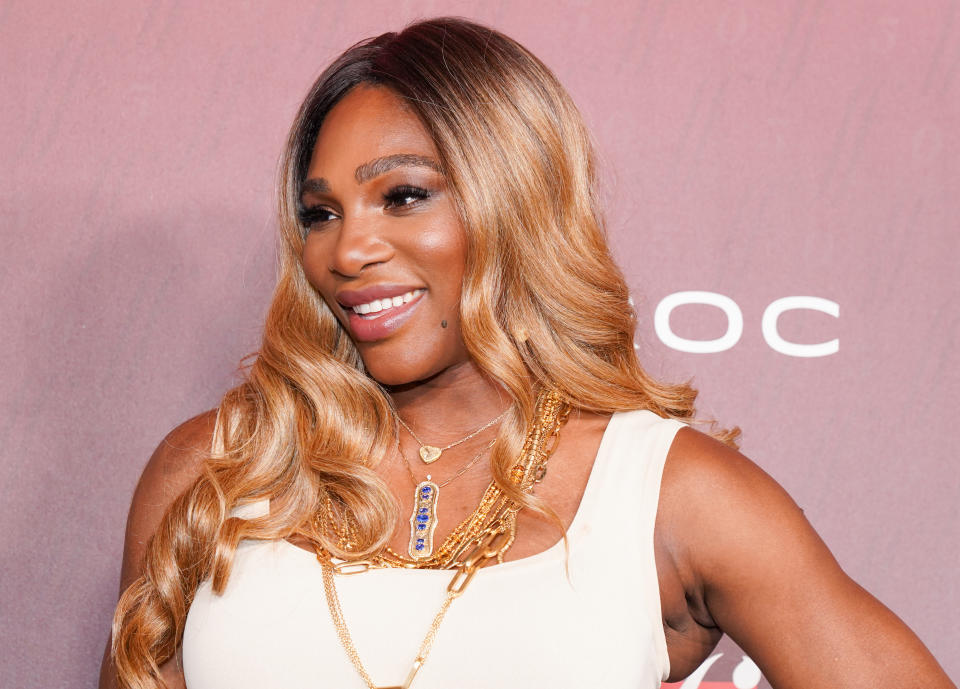 LOS ANGELES, CALIFORNIA - JULY 18: Serena Williams attends Sports Illustrated Fashionable 50 at The Sunset Room on July 18, 2019 in Los Angeles, California. (Photo by Rachel Luna/WireImage)