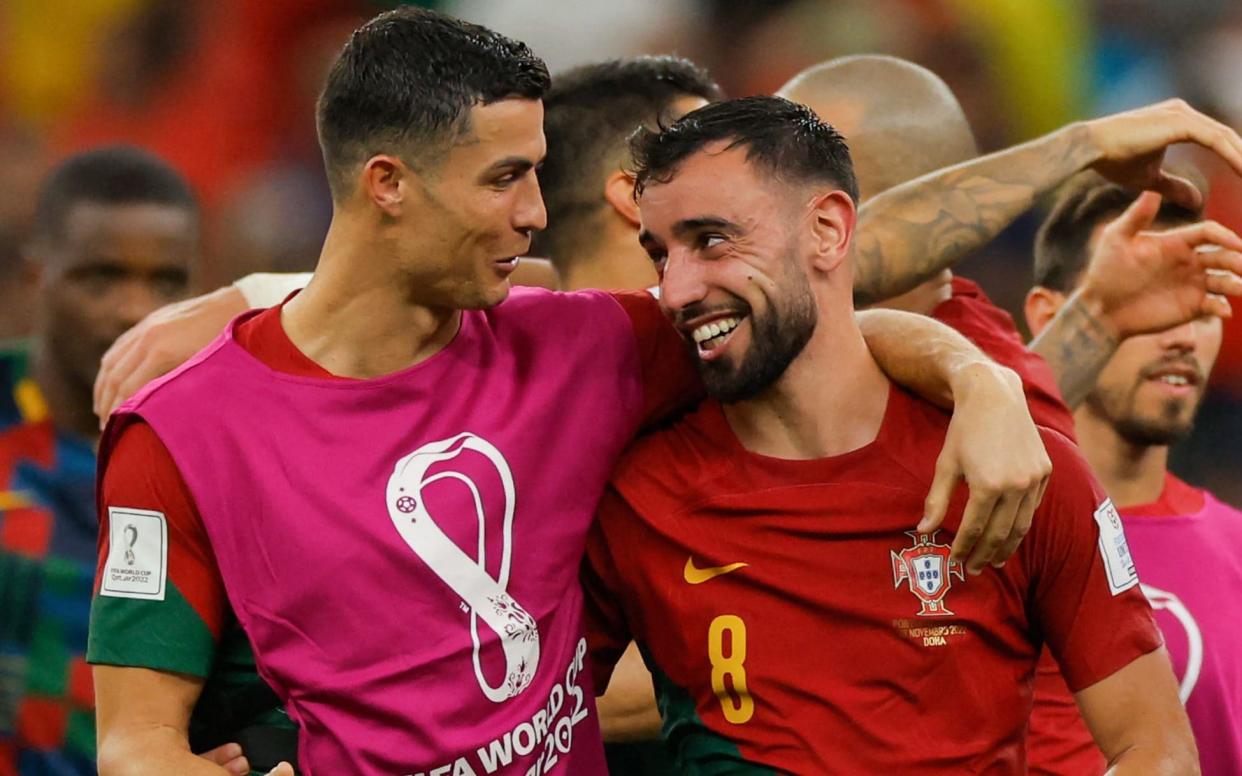 Bruno Fernandes blasts Portugal into last-16 after dubious penalty decision/Portugal vs Uruguay, World Cup 2022 result - AFP