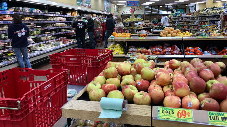 Trader Joe's produce section