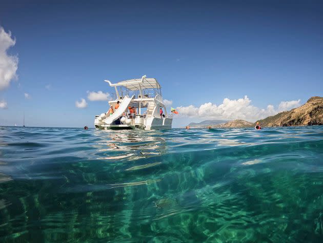 Snorkelling in Saint Kitts