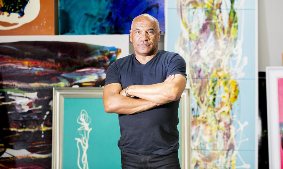Sharkey’s artworks command upwards of £50,000 each and are a firm favourite among celebrities like Kate Moss to world leaders such as Irish President Michael D Higgins. Photo: Supplied
