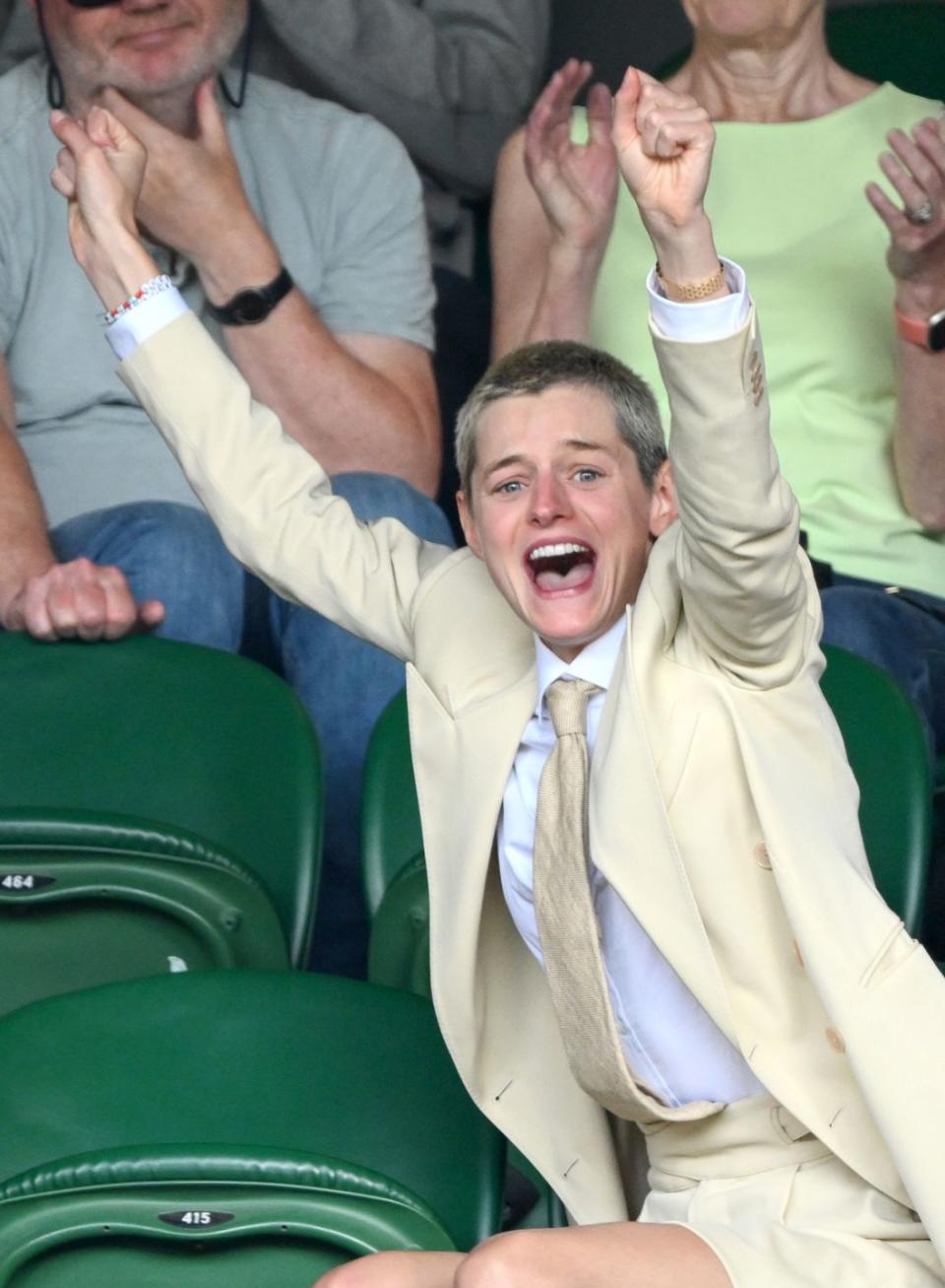 celebrity sightings at wimbledon 2023 day 7